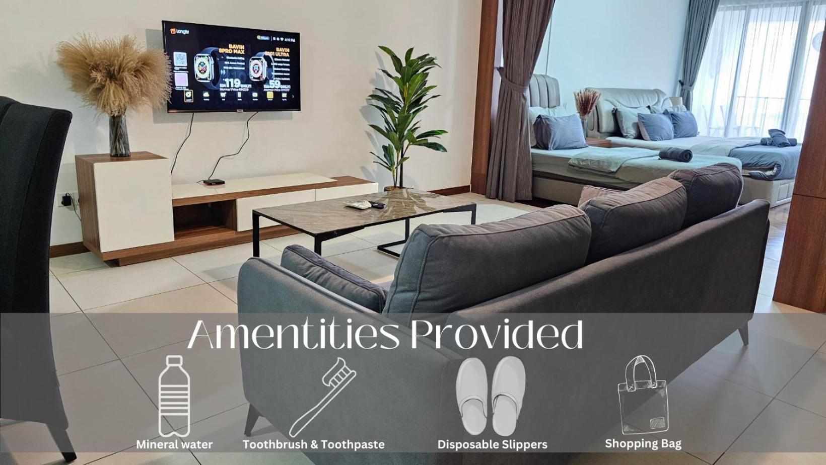 Deluxe Seaview Suite Twin Bed By The Only Bnb Tanjung Tokong Esterno foto